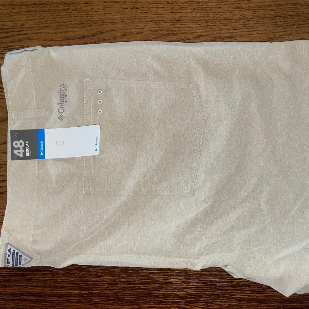 Men’s Columbia PFG Flat front Shorts😀 Bundle of 2 with TAGS - Picture 4 of 10
